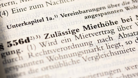 Mietvertrag zeigt zulässige Miethöhe auf 